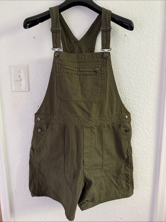 Patagonia Pants - Patagonia Olive Green Short Overalls size large